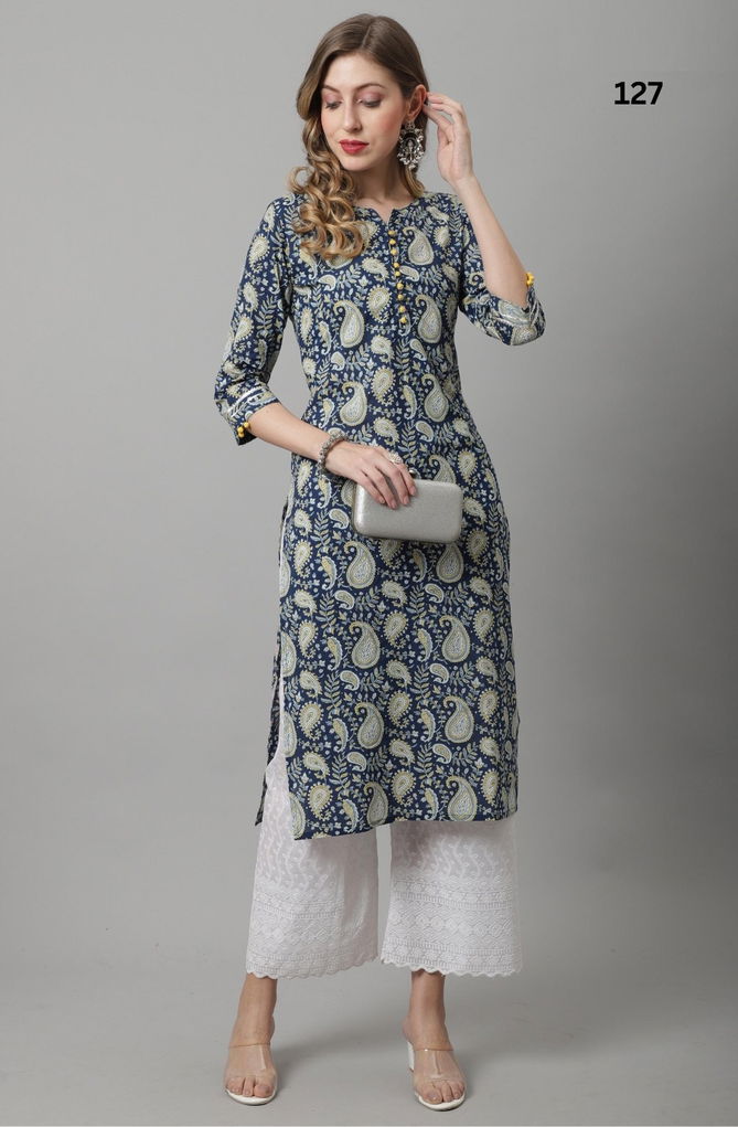 Srivalli Casual Cotton Kurti Catalog